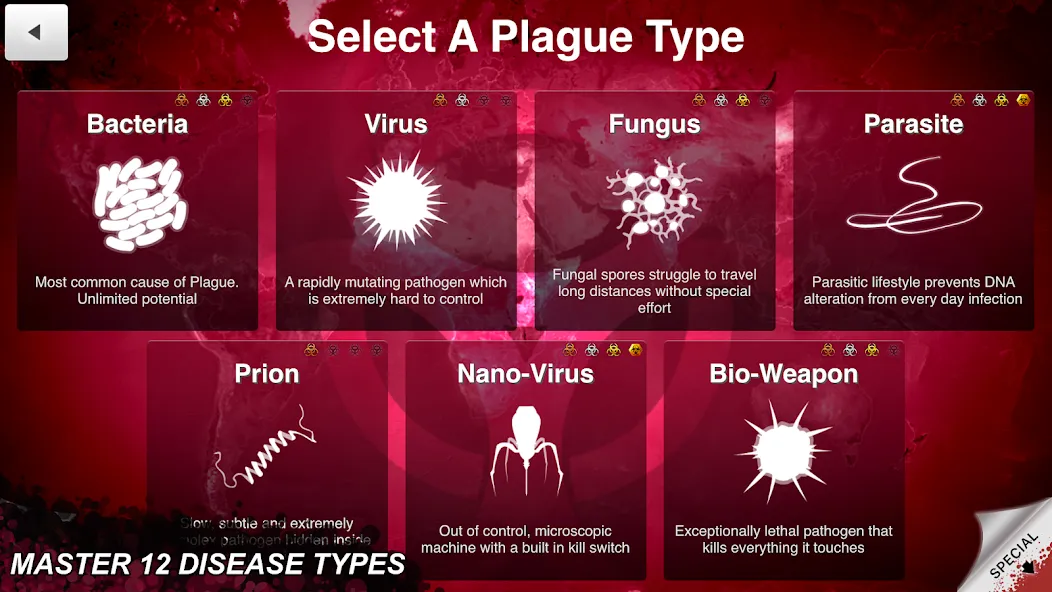 Plague Inc. [МОД: Меню, Бесконечные монеты и Открытые уровни] Screenshot 4