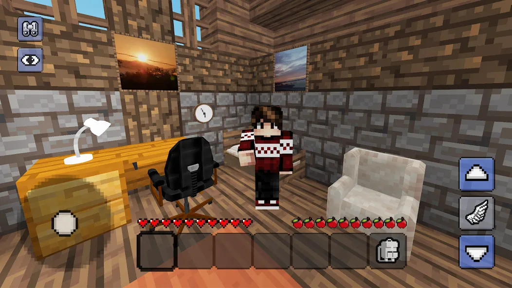 Megacraft - Block Craft (Мегакрафт) [МОД: Деньги, Монеты и Меню MOD] Screenshot 1
