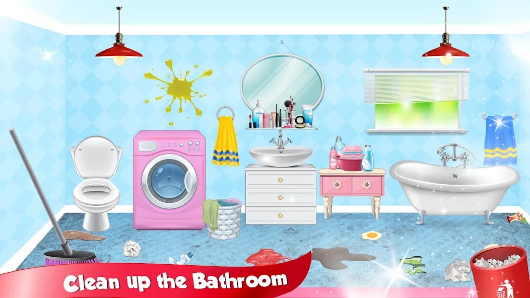 Girl Doll House Design & Clean [МОД: Деньги, Монеты и Меню MOD] Screenshot 2