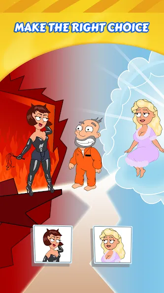 Save the Guy: Funny Choice (Сэйв зэ Гай) [МОД: Много денег, Монет и Все открыто] Screenshot 3