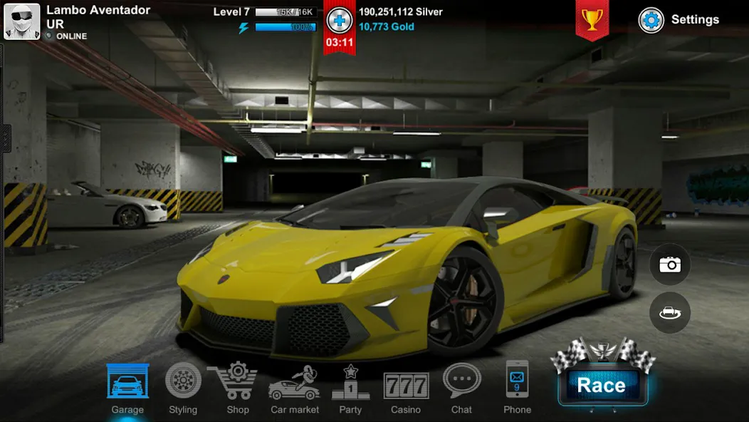 Tuner Life Online Drag Racing (Тюнер Лайф) [МОД: Все открыто, Дополнительные деньги и Меню MOD] Screenshot 2