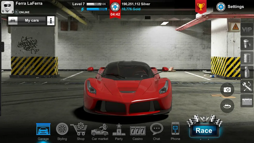 Tuner Life Online Drag Racing (Тюнер Лайф) [МОД: Все открыто, Дополнительные деньги и Меню MOD] Screenshot 3