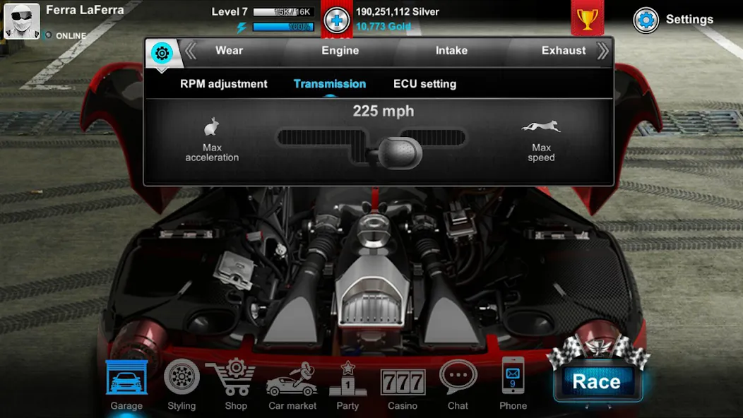 Tuner Life Online Drag Racing (Тюнер Лайф) [МОД: Все открыто, Дополнительные деньги и Меню MOD] Screenshot 4