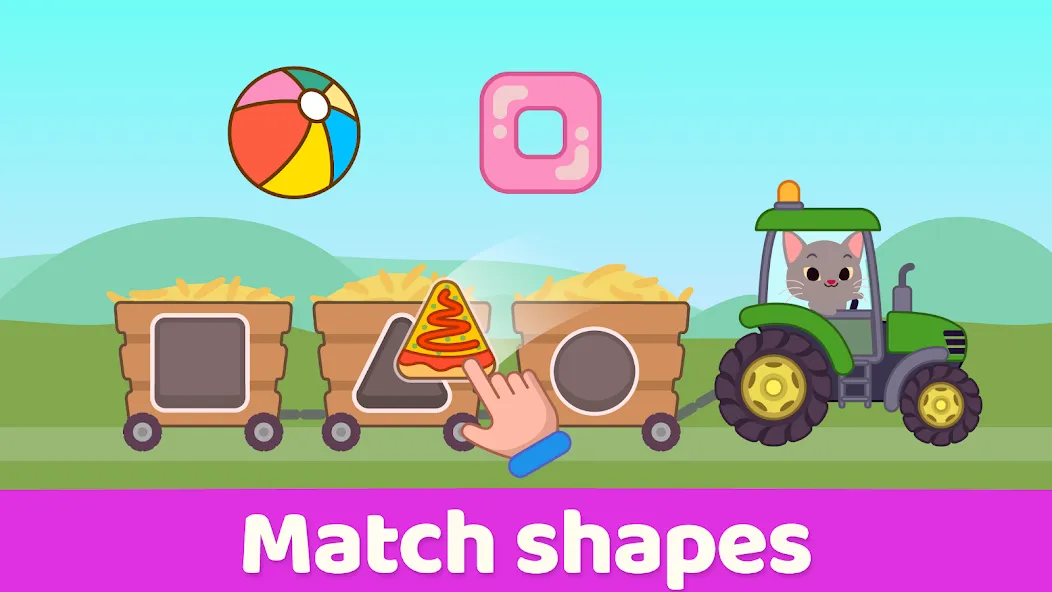 Learning games for toddlers 2+ [МОД: Все открыто, Дополнительные деньги и Меню MOD] Screenshot 4