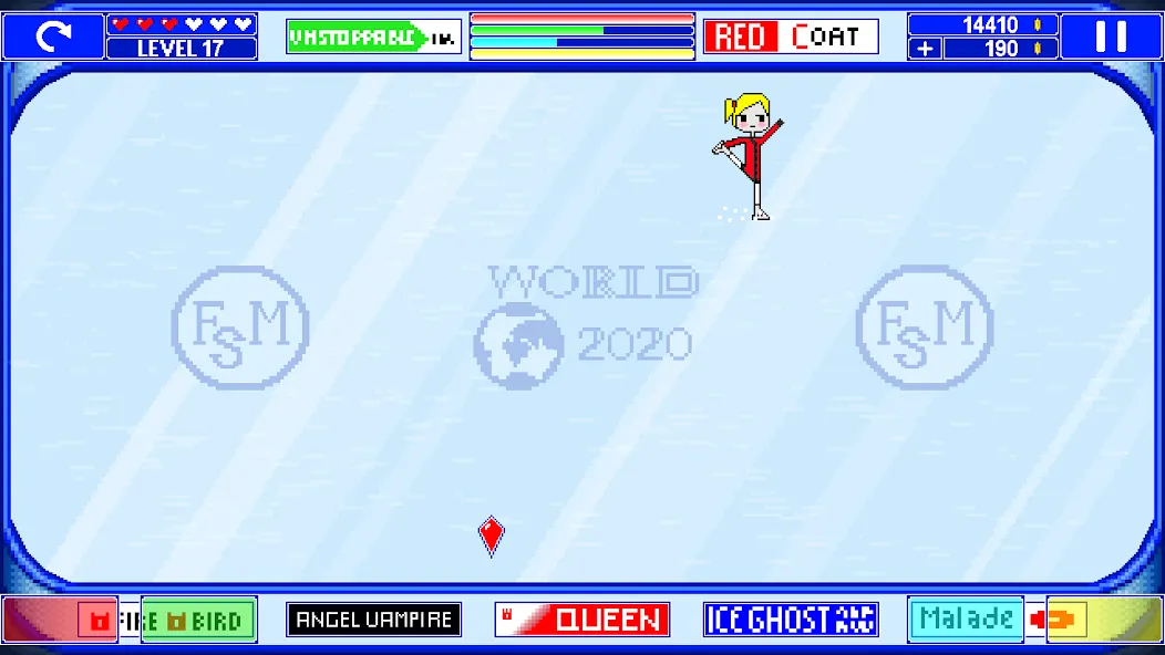 Figure Skating Mini [МОД: Все открыто, Дополнительные деньги и Меню MOD] Screenshot 3