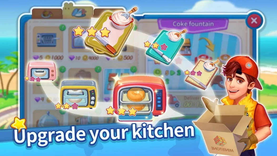 Cooking Master Adventure Games (Кукинг Мастер) [МОД: Меню, Бесконечные монеты и Открытые уровни] Screenshot 4
