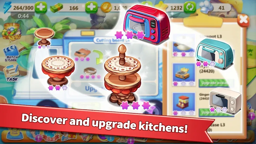 Rising Super Chef - Cook Fast (Райзинг Супер Шеф) [МОД: Все открыто, Дополнительные деньги и Меню MOD] Screenshot 4