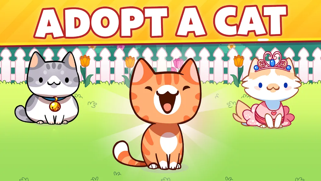 Cat Game - The Cats Collector! [МОД: Все открыто, Дополнительные деньги и Меню MOD] Screenshot 1