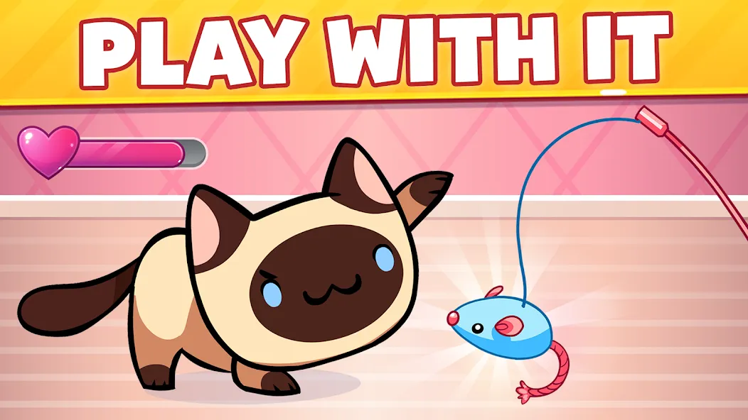 Cat Game - The Cats Collector! [МОД: Все открыто, Дополнительные деньги и Меню MOD] Screenshot 3
