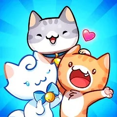 Скачать Cat Game - The Cats Collector! [МОД: Все открыто, Дополнительные деньги и Меню MOD] | Взлом Cat Game - The Cats Collector! на Андроид