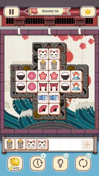 Tile Fun - Triple Puzzle Game (Тайл Фан) [МОД: Меню, Бесконечные монеты и Открытые уровни] Screenshot 4