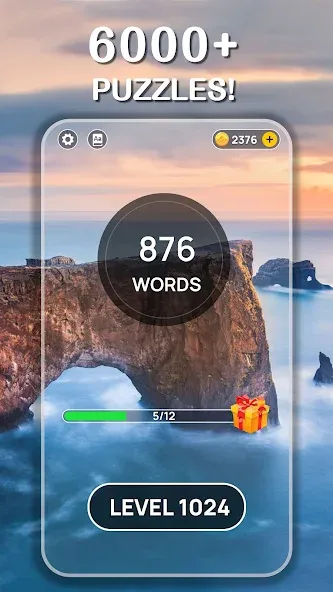 Word Scenery: Crossword (Ворд Трип) [МОД: Меню, Бесконечные монеты и Открытые уровни] Screenshot 4