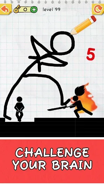 Draw 2 Save: Stickman Puzzle (Дроу 2 Сэйв) [МОД: Все открыто, Дополнительные деньги и Меню MOD] Screenshot 5