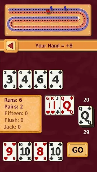 Cribbage (Криббидж) [МОД: Много денег, Монет и Все открыто] Screenshot 3