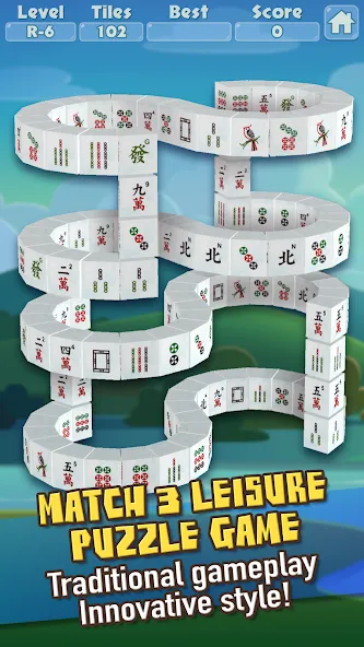 3D Mahjong Triple Tile Match (Маджонг Трипл Плит Матч) [МОД: Деньги, Монеты и Меню MOD] Screenshot 1