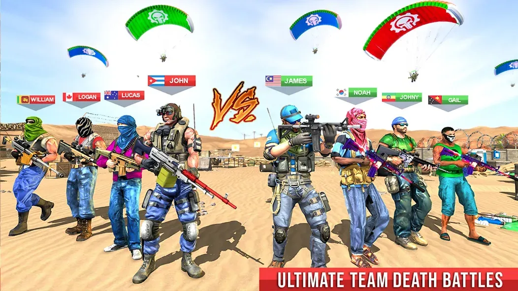 Fps Shooting Strike: Gun Games [МОД: Все открыто, Дополнительные деньги и Меню MOD] Screenshot 5