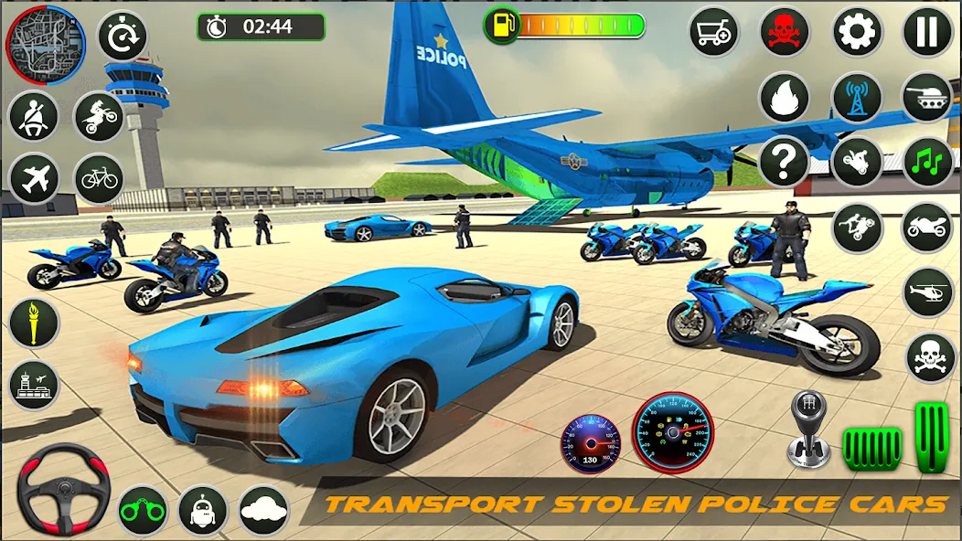 Police Game – Police Car Game [МОД: Деньги, Монеты и Меню MOD] Screenshot 1