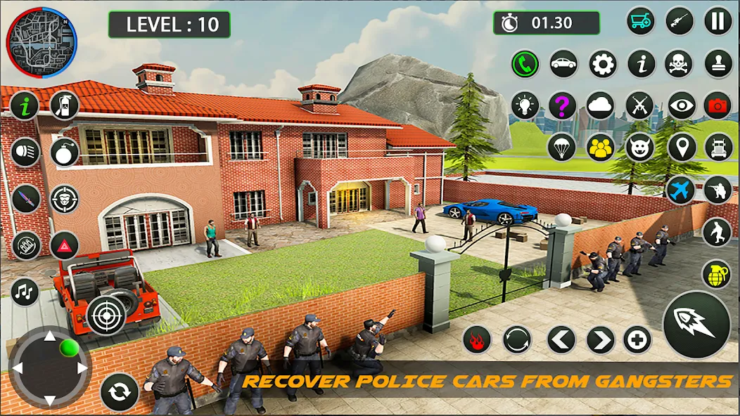Police Game – Police Car Game [МОД: Деньги, Монеты и Меню MOD] Screenshot 2