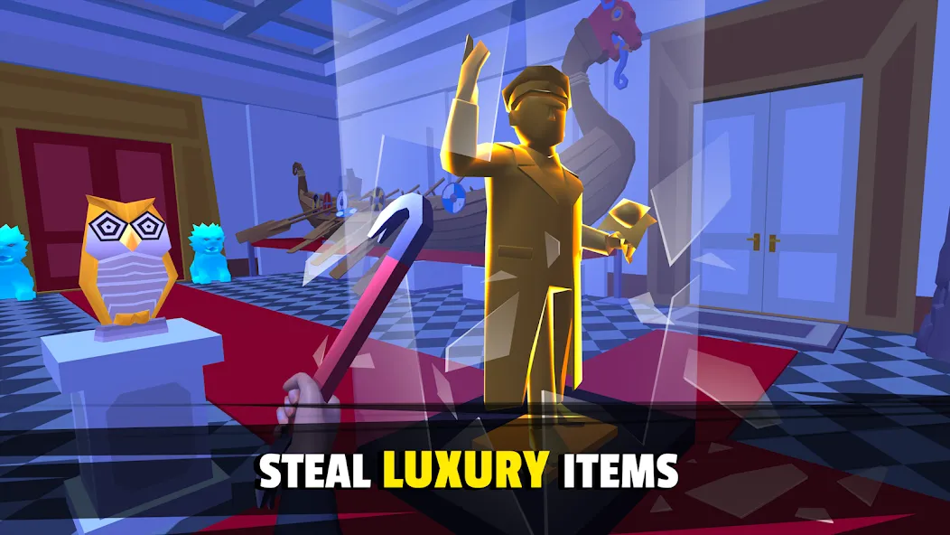 Robbery Madness 2:Stealth game (Робери Маднесс 2) [МОД: Много денег, Монет и Все открыто] Screenshot 2