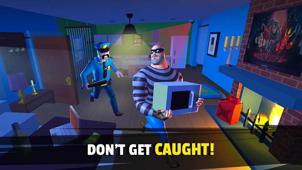 Robbery Madness 2:Stealth game (Робери Маднесс 2) [МОД: Много денег, Монет и Все открыто] Screenshot 4