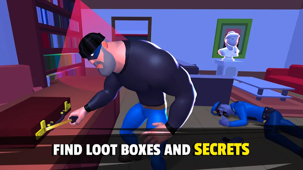 Robbery Madness 2:Stealth game (Робери Маднесс 2) [МОД: Много денег, Монет и Все открыто] Screenshot 5