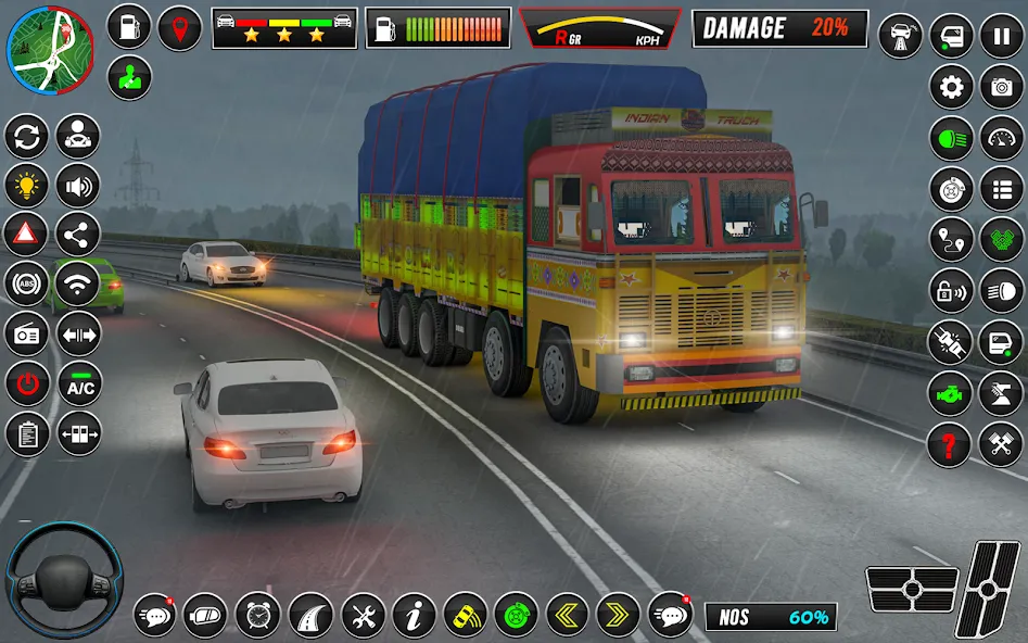 Indian Truck Game 3d Truck sim (Трак Геймс Драйвинг Симулятор) [МОД: Все открыто, Дополнительные деньги и Меню MOD] Screenshot 3