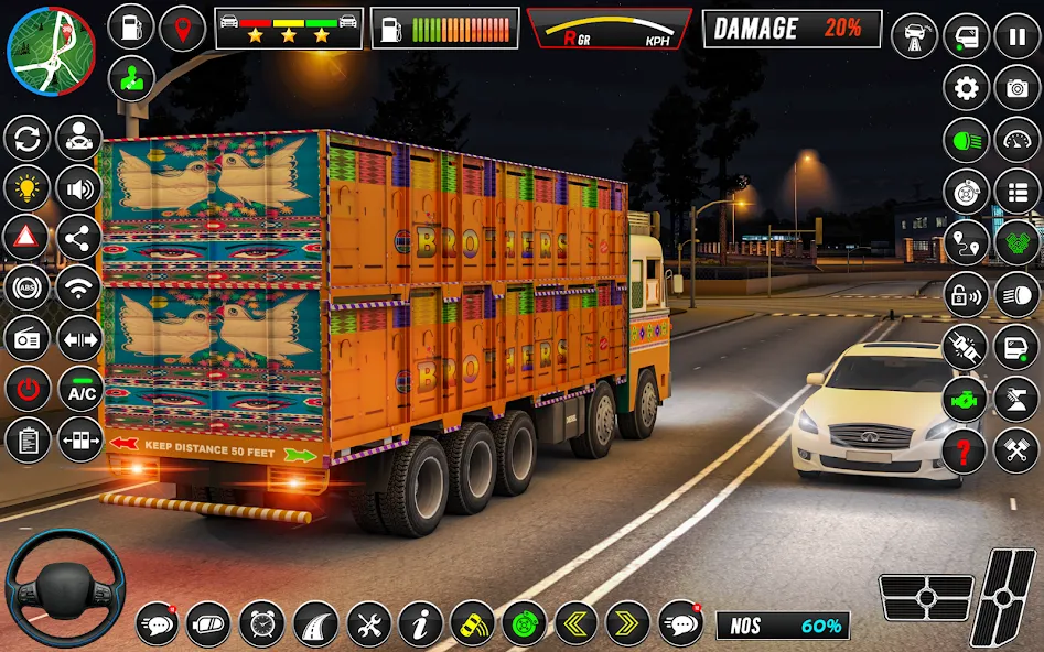 Indian Truck Game 3d Truck sim (Трак Геймс Драйвинг Симулятор) [МОД: Все открыто, Дополнительные деньги и Меню MOD] Screenshot 4