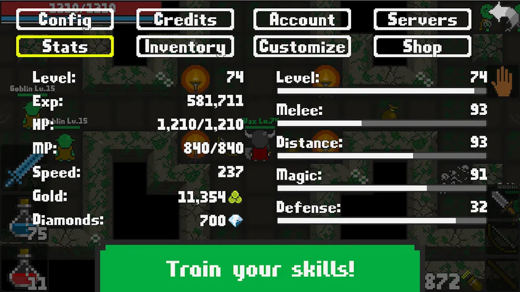 Rucoy Online - MMORPG MMO RPG (Рукой Онлайн) [МОД: Деньги, Монеты и Меню MOD] Screenshot 5