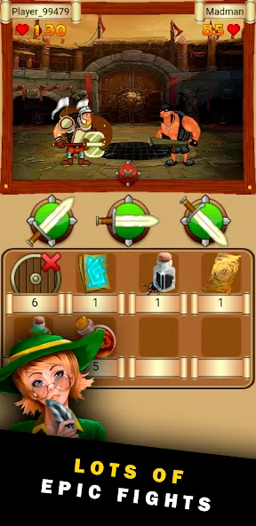 MMOQuest (mobitva) (ММОКвест) [МОД: Много денег, Монет и Все открыто] Screenshot 2