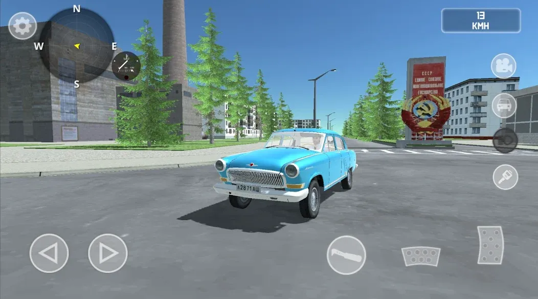 SovietCar: Simulator (оветКар) [МОД: Все открыто, Дополнительные деньги и Меню MOD] Screenshot 2