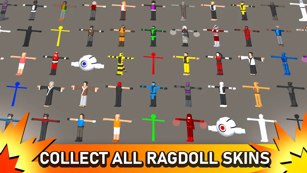 Smashgrounds.io: Ragdoll Arena [МОД: Деньги, Монеты и Меню MOD] Screenshot 5