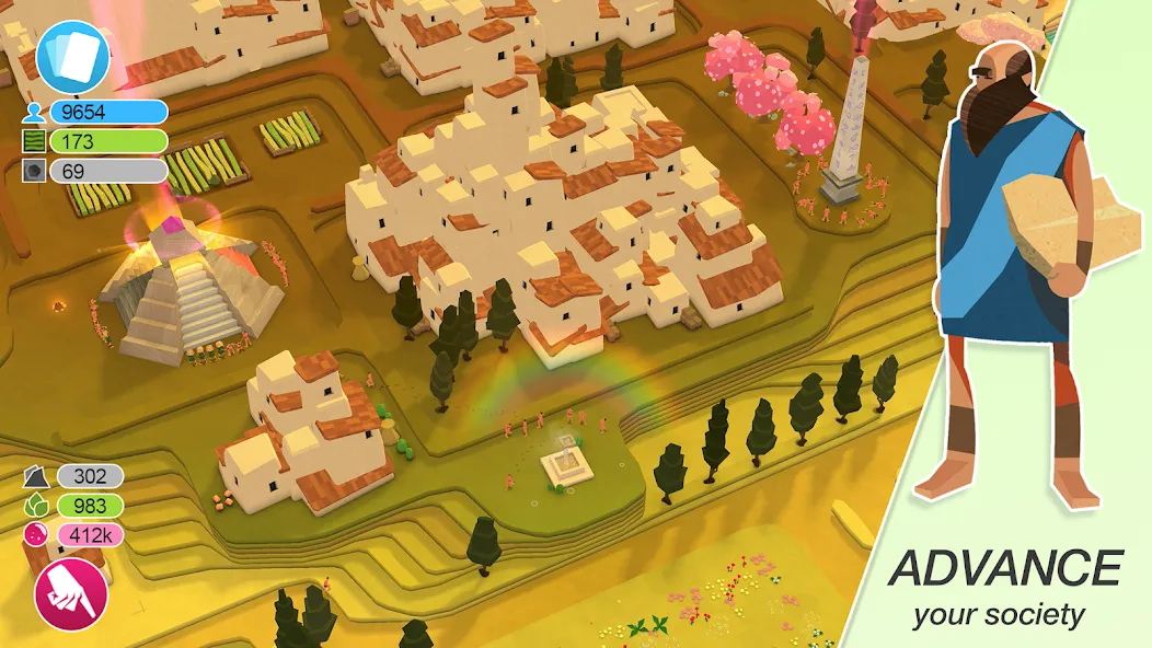 Godus (Годус) [МОД: Бесконечные деньги, Монеты и Мега MOD] Screenshot 2