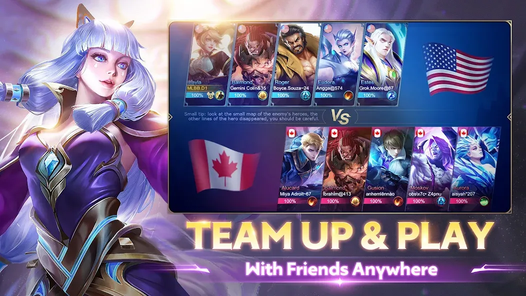 Mobile Legends: Bang Bang (Мобильные Легенды) [МОД: Деньги, Монеты и Меню MOD] Screenshot 3