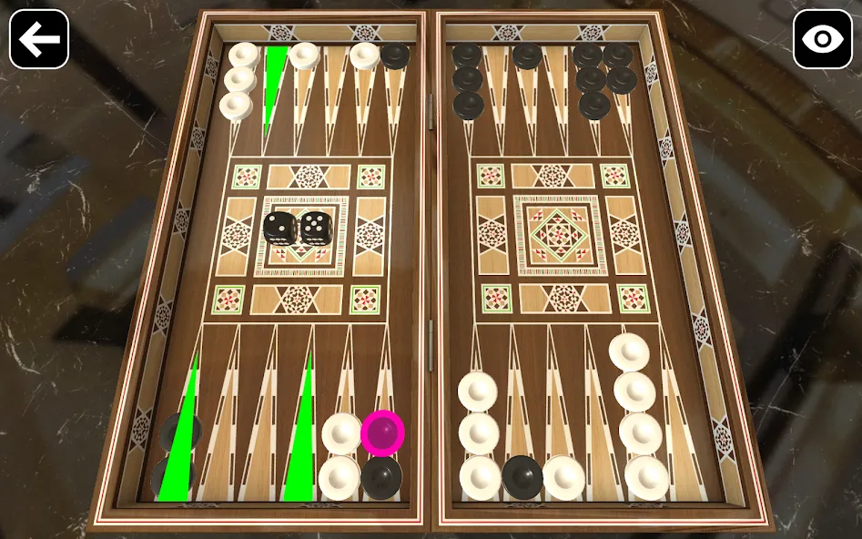 Original Backgammon [МОД: Много монет, Открытые уровни и Мега MOD] Screenshot 2