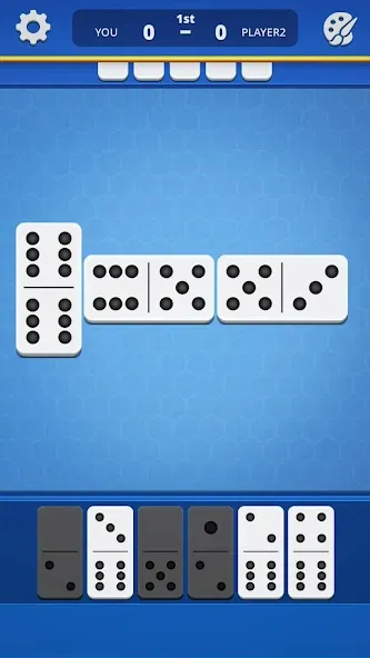 Dominoes - Classic Domino Game (Домино) [МОД: Меню, Бесконечные монеты и Открытые уровни] Screenshot 1