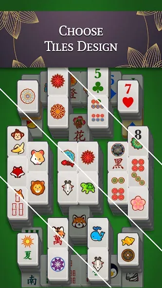 Mahjong Solitaire [МОД: Много денег, Монет и Все открыто] Screenshot 4