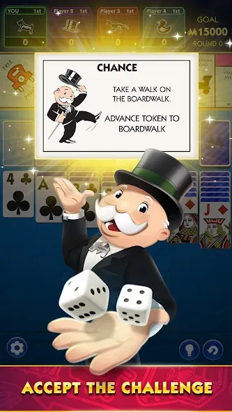 MONOPOLY Solitaire: Card Games (Монополия Солитер) [МОД: Много денег, Монет и Все открыто] Screenshot 5
