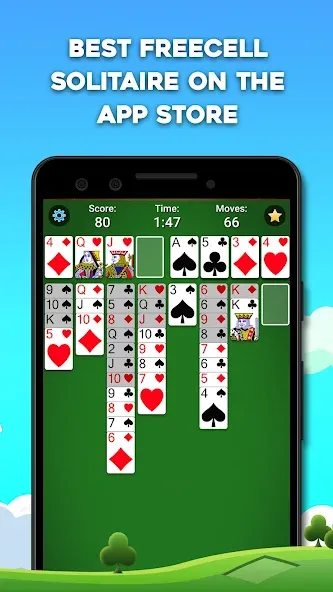 FreeCell Solitaire: Card Games (Фрицелл пасьянс) [МОД: Все открыто, Дополнительные деньги и Меню MOD] Screenshot 2
