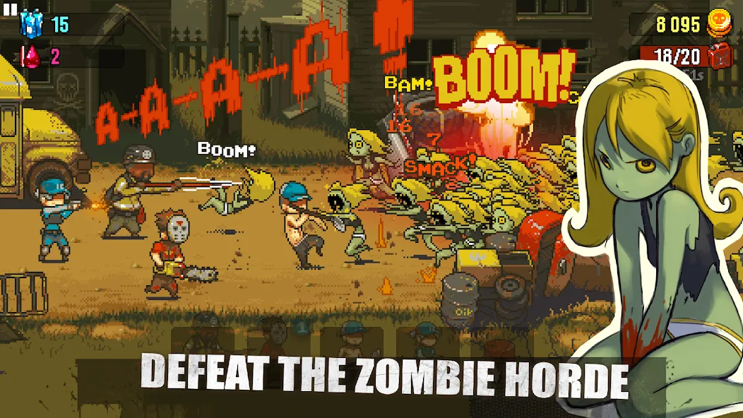 Dead Ahead: Zombie Warfare (Дед Ахед) [МОД: Меню, Бесконечные монеты и Открытые уровни] Screenshot 2