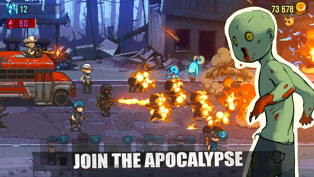 Dead Ahead: Zombie Warfare (Дед Ахед) [МОД: Меню, Бесконечные монеты и Открытые уровни] Screenshot 3