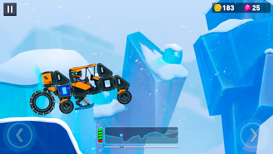 Rovercraft 2: Race a space car (Роверкрафт 2) [МОД: Бесконечные деньги, Монеты и Мега MOD] Screenshot 3