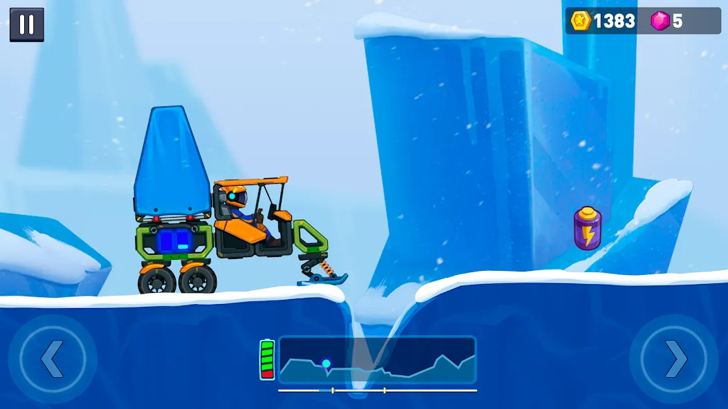 Rovercraft 2: Race a space car (Роверкрафт 2) [МОД: Бесконечные деньги, Монеты и Мега MOD] Screenshot 4