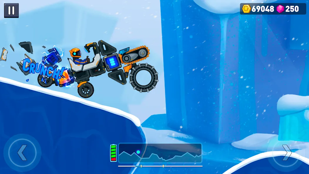 Rovercraft 2: Race a space car (Роверкрафт 2) [МОД: Бесконечные деньги, Монеты и Мега MOD] Screenshot 5