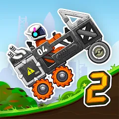 Скачать Rovercraft 2: Race a space car (Роверкрафт 2) [МОД: Бесконечные деньги, Монеты и Мега MOD] | Взлом Rovercraft 2: Race a space car на Андроид