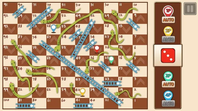 Snakes & Ladders King [МОД: Бесконечные деньги, Монеты и Мега MOD] Screenshot 1