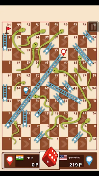 Snakes & Ladders King [МОД: Бесконечные деньги, Монеты и Мега MOD] Screenshot 4