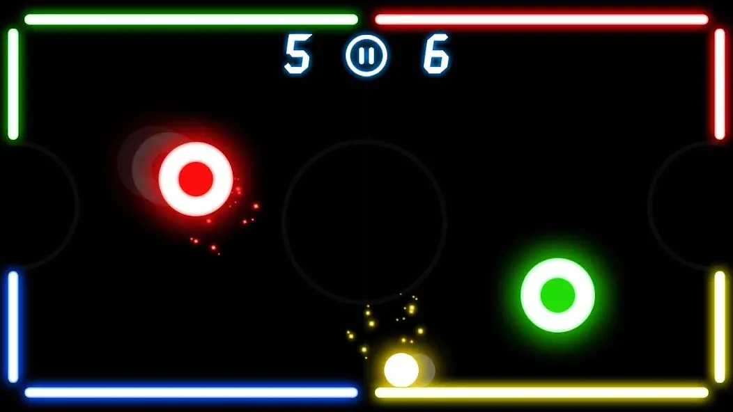 Air Hockey Challenge [МОД: Деньги, Монеты и Меню MOD] Screenshot 1