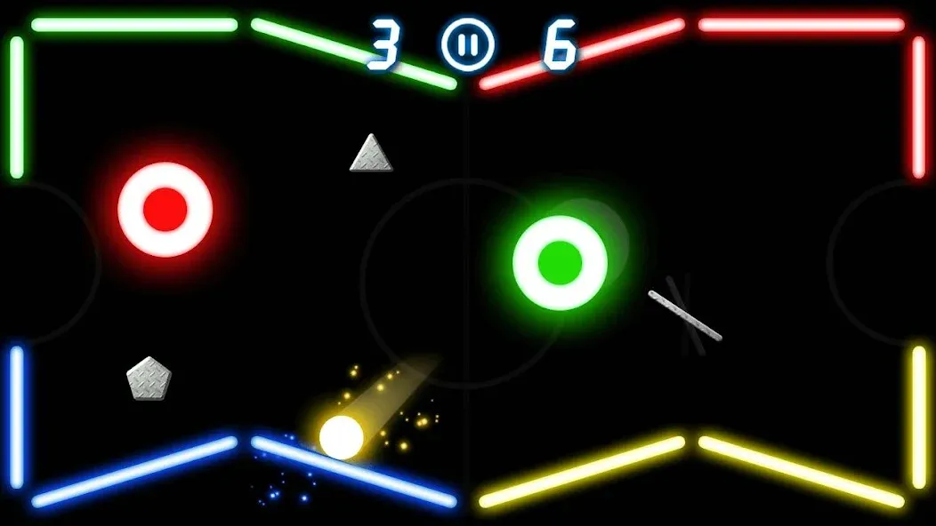 Air Hockey Challenge [МОД: Деньги, Монеты и Меню MOD] Screenshot 3