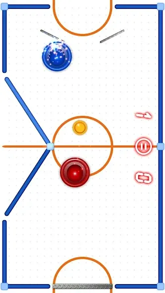 Air Hockey Challenge [МОД: Деньги, Монеты и Меню MOD] Screenshot 5