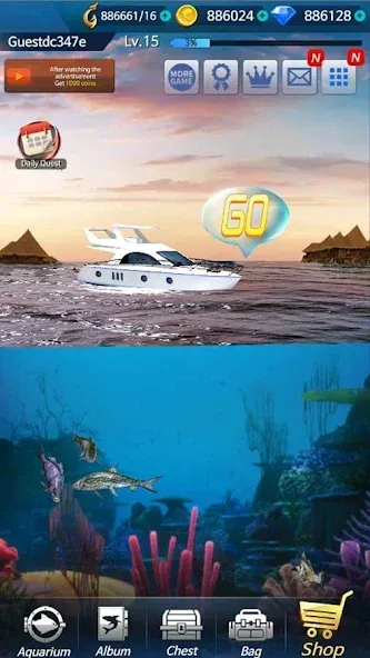 Fishing Championship [МОД: Деньги, Монеты и Меню MOD] Screenshot 5